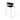 Black plastic high chair-high black plastic chair malta