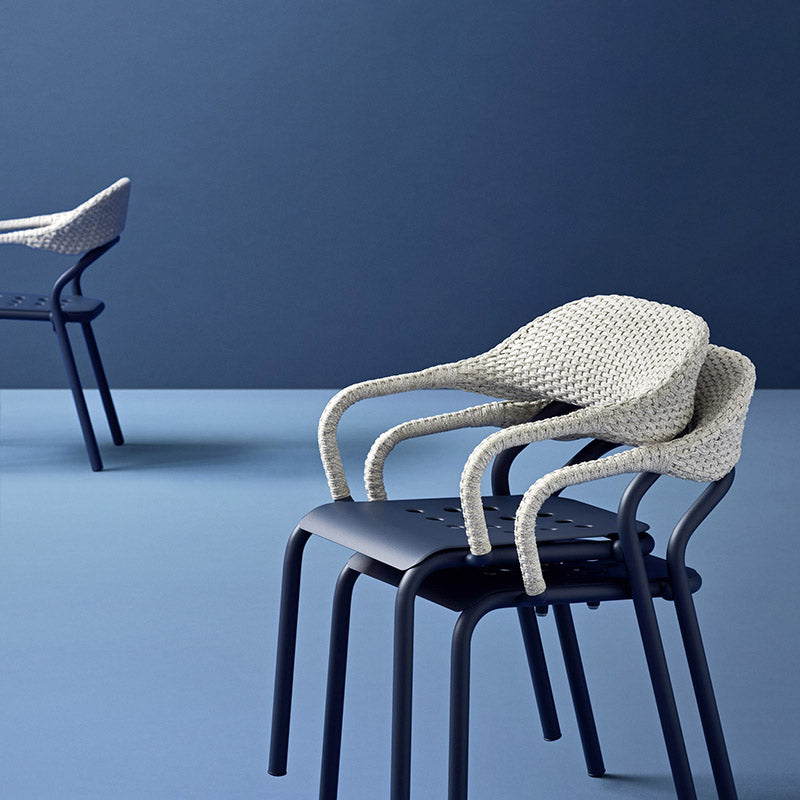 Aluminium stackable armchairs-comofrtable stackable chiars malta