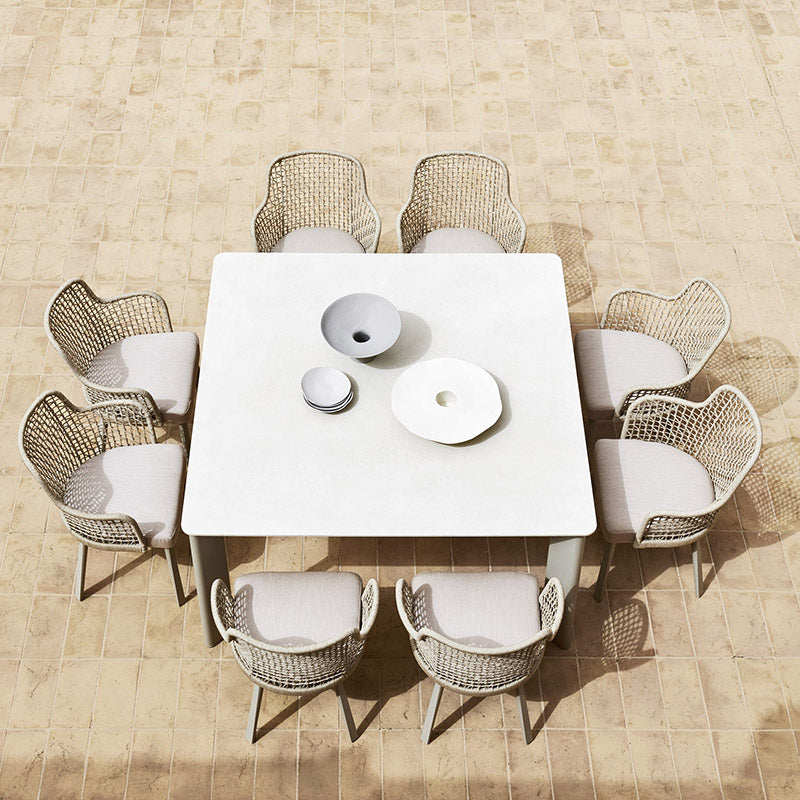 Best square white garden furniture-malta garden white furniture malta