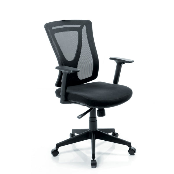 Black wheel ergonomic chiar-office wheel chiar malta