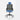 Blue highback wheel office chair-highback office blue chair malta