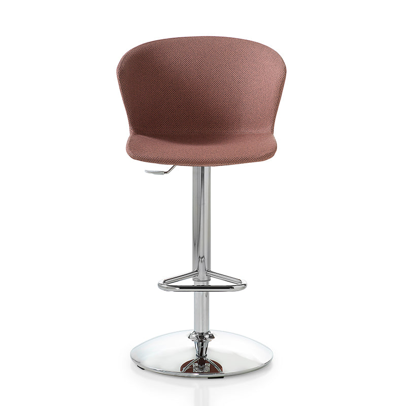 Brown fabric high chair-fabric brown home chair malta