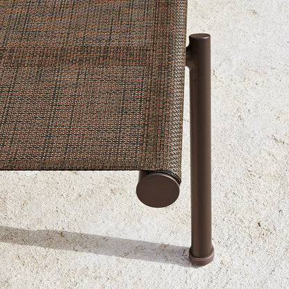 Brown meshed outdoor standing chair-best outside standing brown chair malta