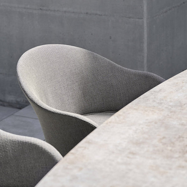 Comfortable outdoor armchair-mesh ergonomy material chair malta