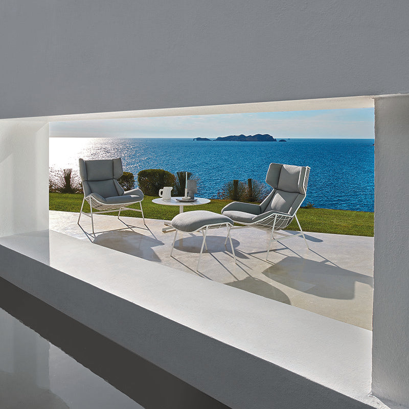 Executive garden white furnitur-best ergonomic garden furniture malta