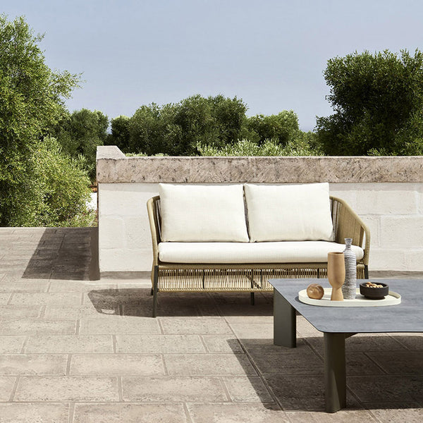 Garden glass table-garden ergonomic material sofa malta