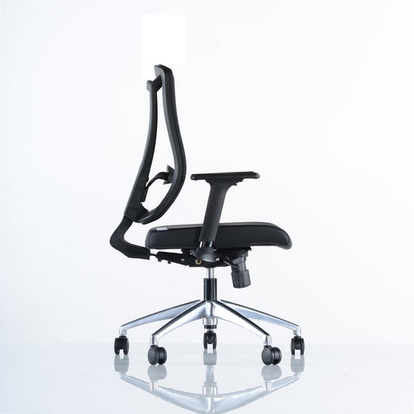 High back black ergonomic home chair-black ergonomic highback home chair malta