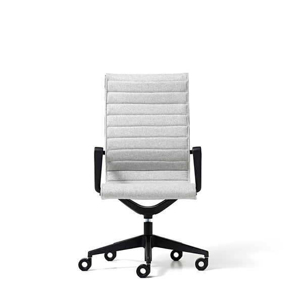 Home office wheel black-white chair-wheel home office black chair malta
