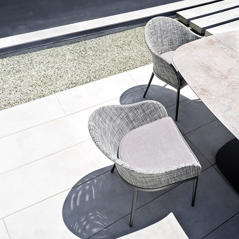 Mesh aluminium chair-malta outdoor mesh chair malta