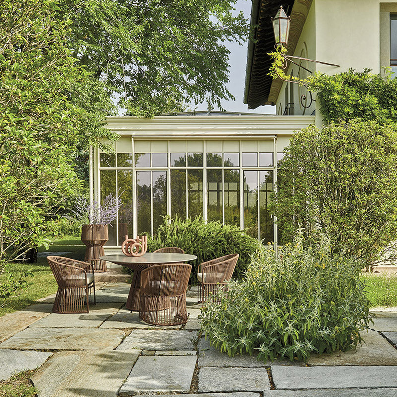 Modern garden dining armchair-malta modern dining garden armchair malta