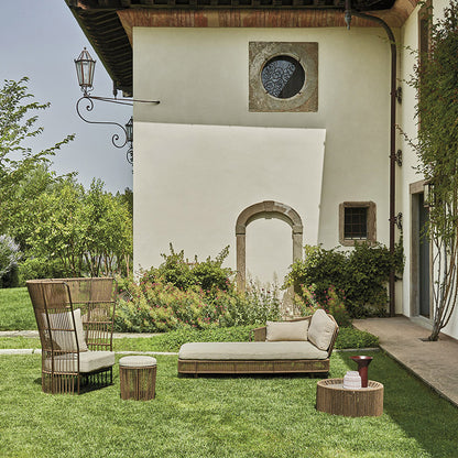 Outdoor highback chair-seats footrest chair small desk malta