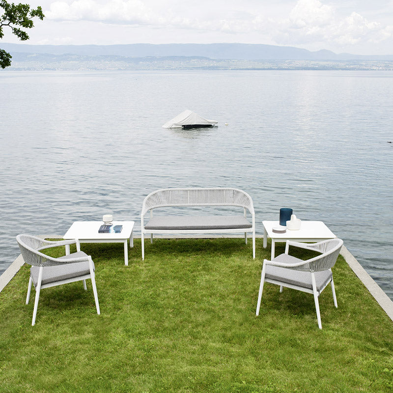 Outdoor small seatind seats metal- outdoor seatings ergonomy material malta