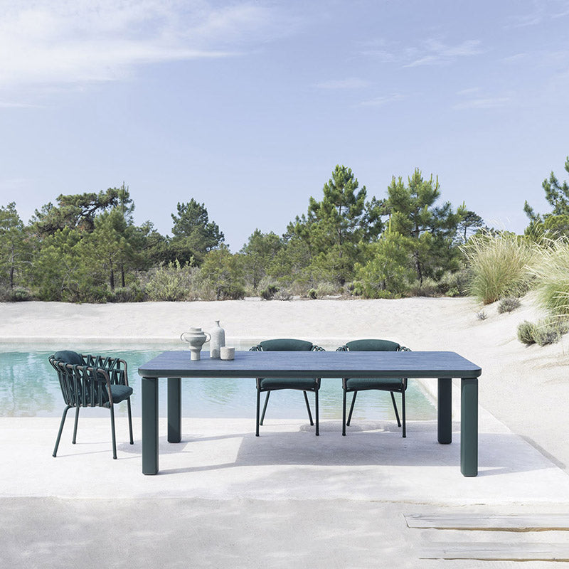 Outdoor square dining table-square dining outdoor table malta