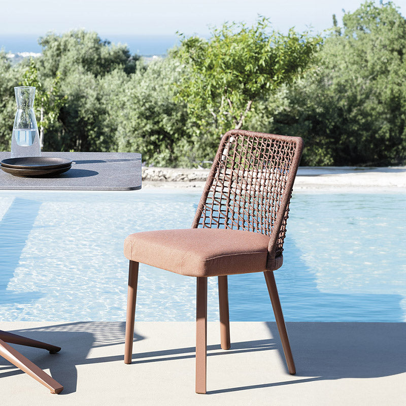 Outdoor steel standing chair-comfortable standing steel chair malta