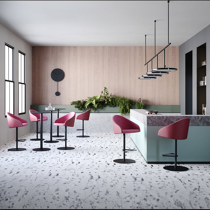 Pink standing armless chairs-armless standing pink chairs malta