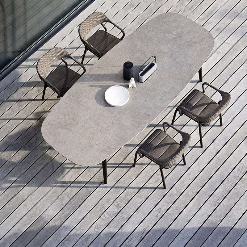 Round design patio table-lowback executive armchairs malta