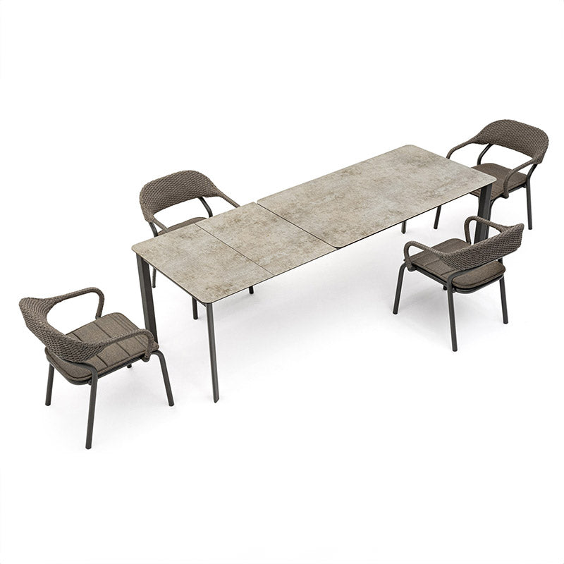 Square execuive long steel table-executive armchairs malta