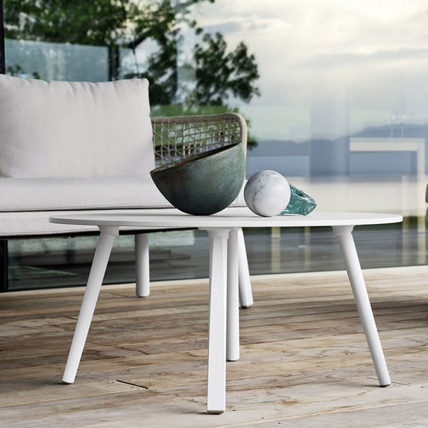 Steel white table-white steel table malta