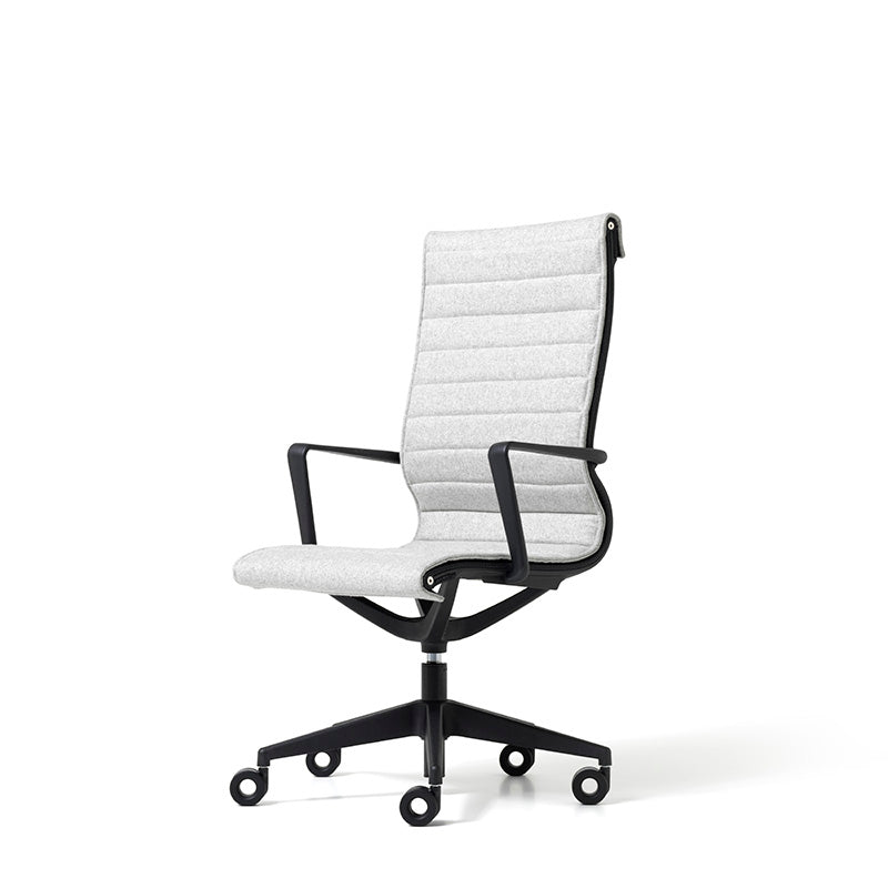 White fabric office home chair-home office white fabric chair malta