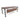 Wooden executive desk with metal legs-wooden desk metal legs malta